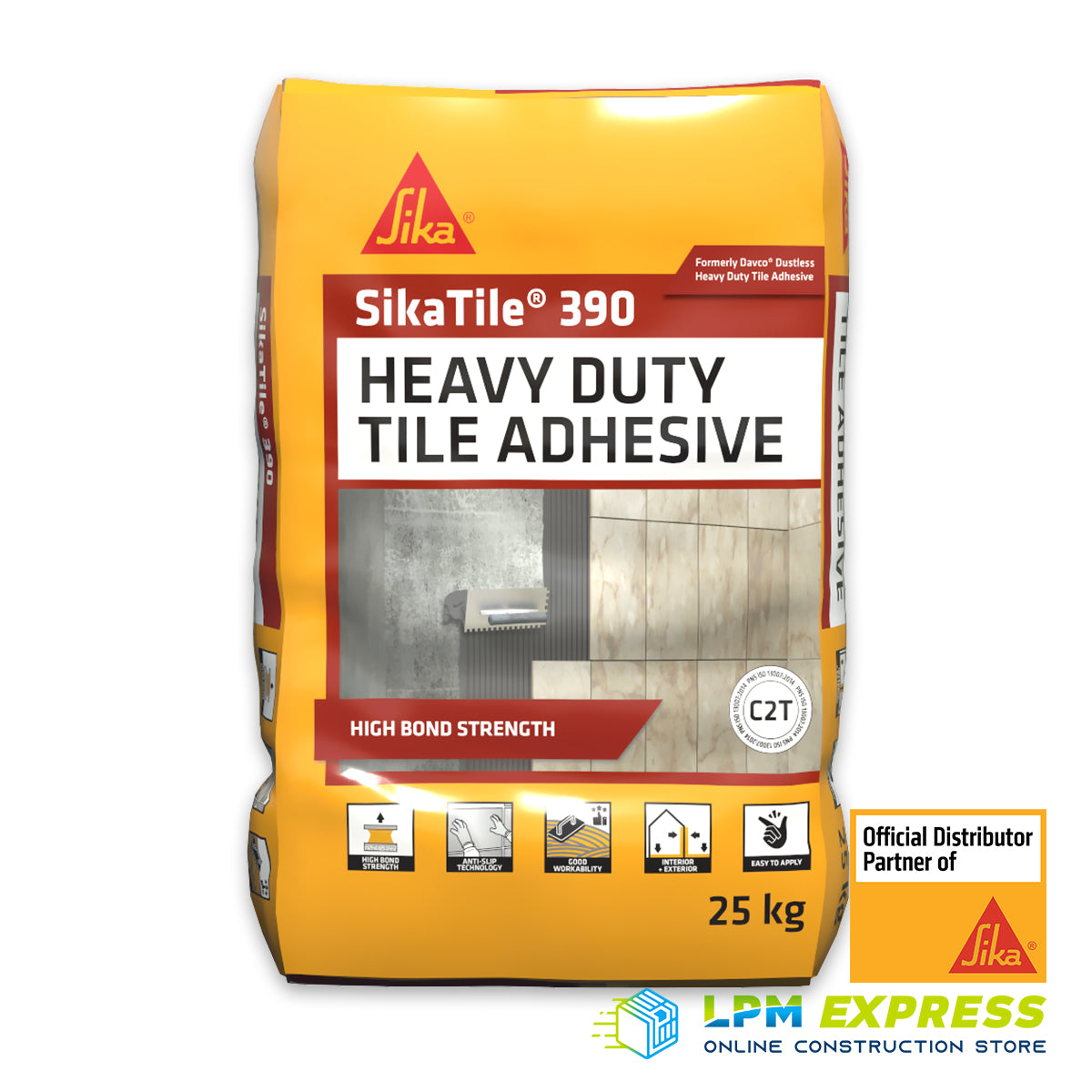 SikaTile 390 Heavy Duty Tile Adhesive 西卡