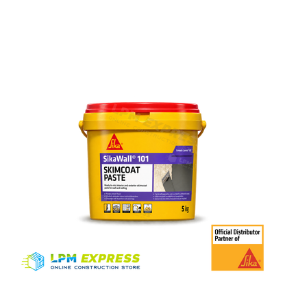 SikaWall 101 Skim Rendering Paste — legacy Lanko 101 pail