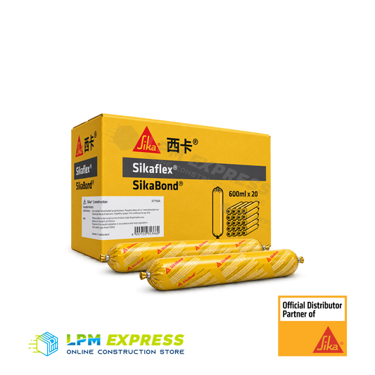 Sikaflex 140 Construction Sealant — Sikaflex / SikaBond carton and foil pack illustration