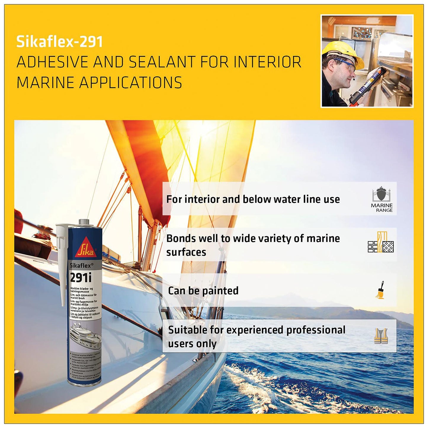 Sikaflex 291i Interior Sealing 西卡