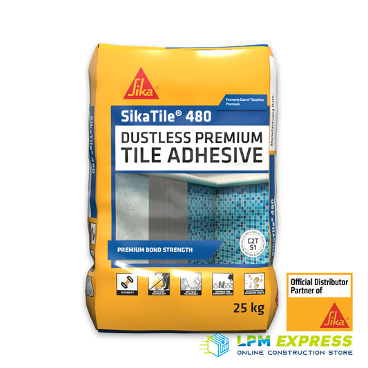 SikaTile 480 Dustless Premium Tile Adhesive
