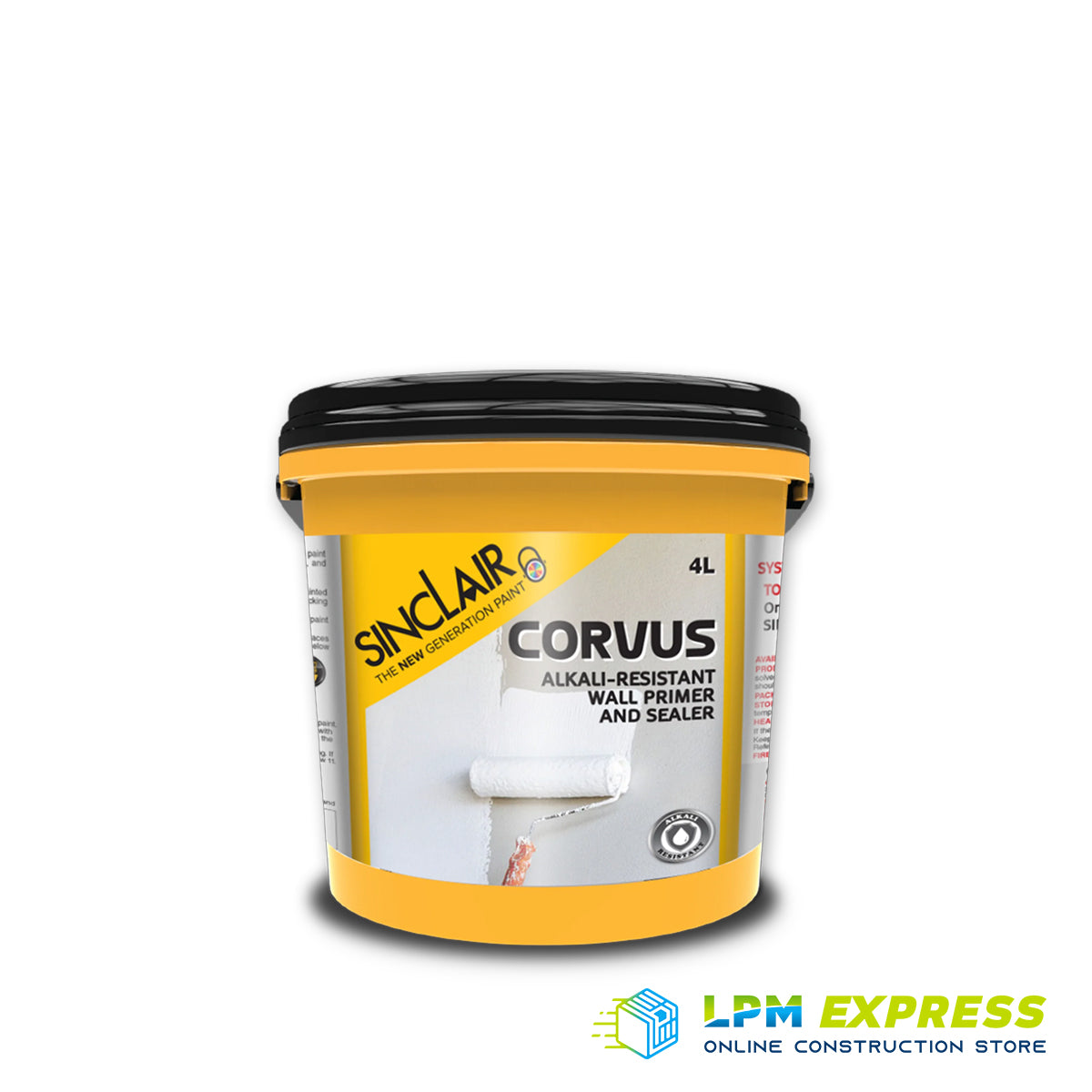 Sinclair Corvus Alkali-Resistant Wall Primer and Sealer