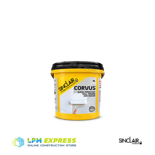 Sinclair Corvus wall and sealer primer container LPM Express