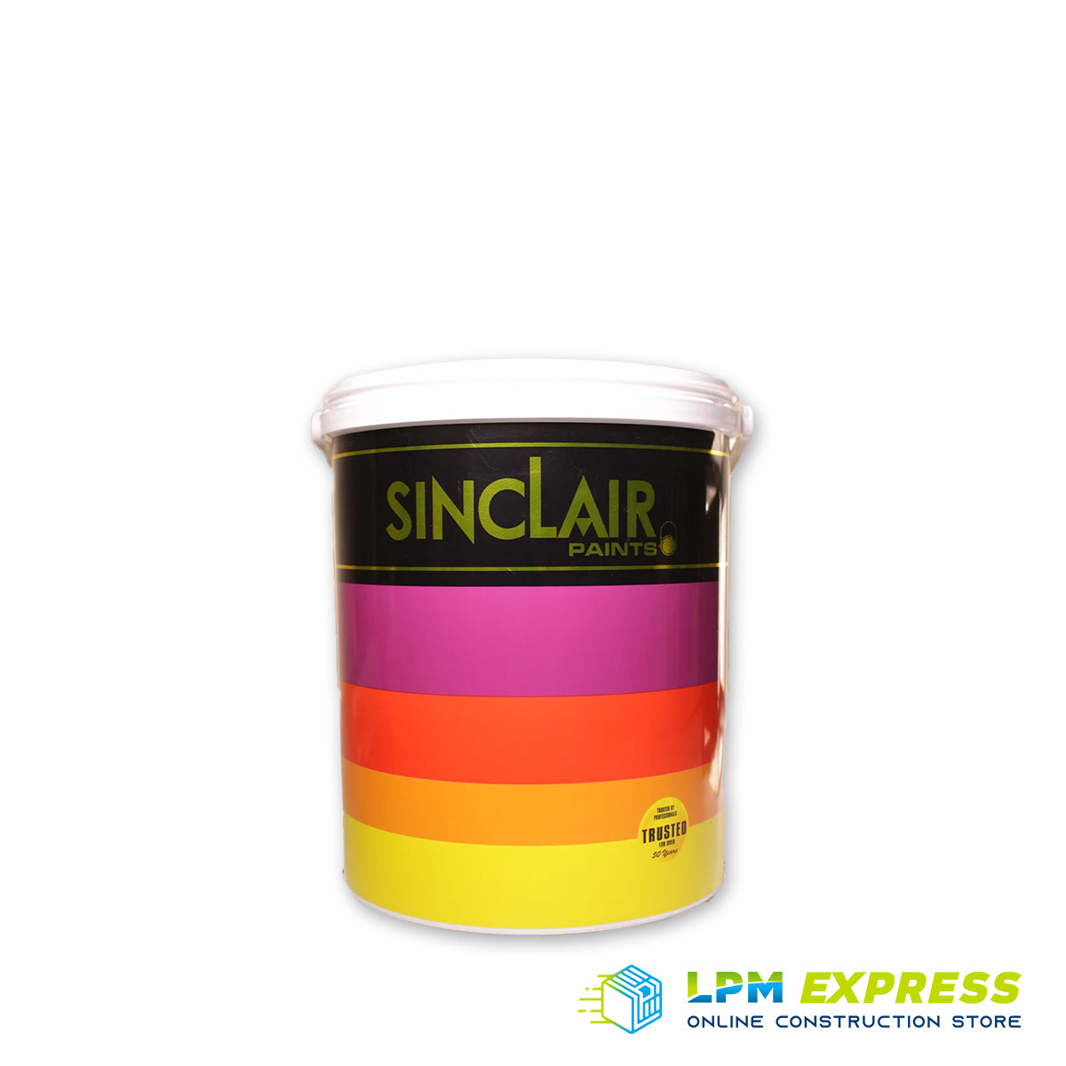 Sinclair Semi-Gloss Latex Paint White 100% Acrylic