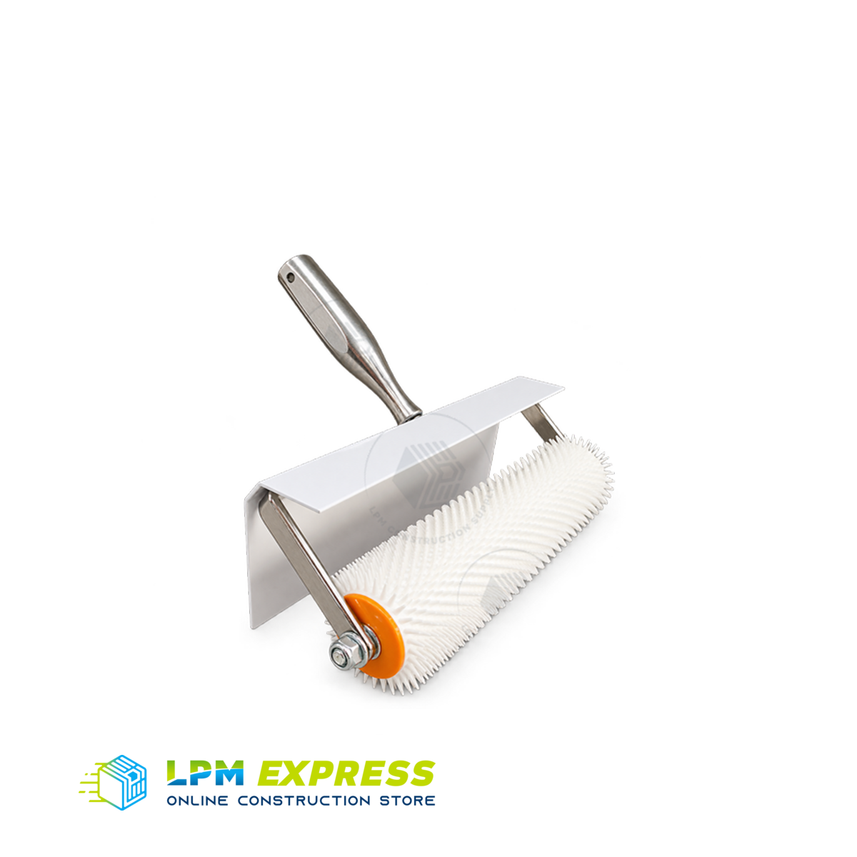 Spiked Floor Roller with Cover — spiked roller with guard