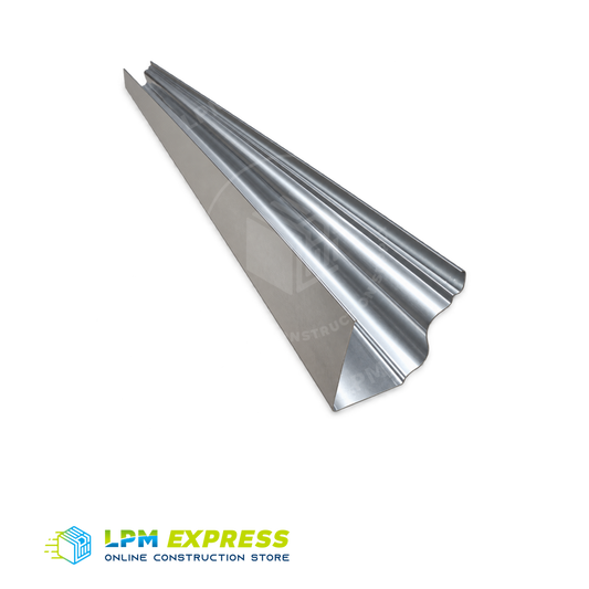 Stainless Steel Spanish-Type Gutter — stainless Spanish gutter