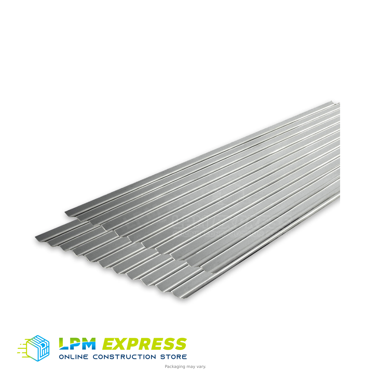 Metal wall-cladding sheet illustration