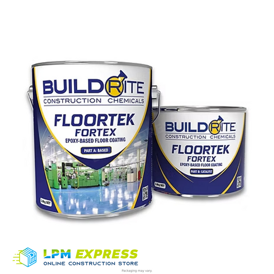 Buildrite Floortek Fortex Epoxy Floor Coating — LPM Express