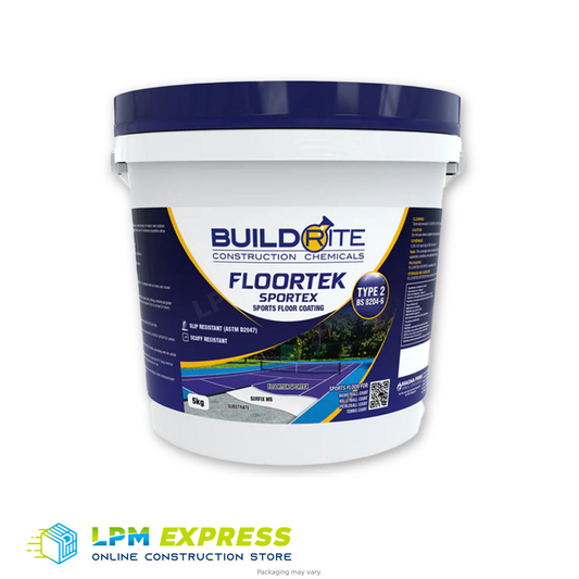 Buildrite Floortek Sportex Polyurethane Sports Floor Coating — LPM Express