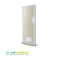 Upson PVC Door with Jamb – Beige Special Sizes — louvered beige door