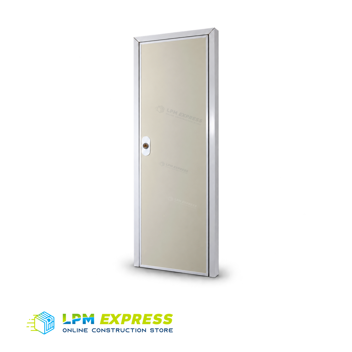 Upson PVC Door with Jamb – Beige Special Sizes — plain beige door