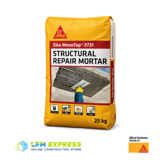 SikaMonotop 3731 (Lanko 731 LankoRep) Fiber Reinforced Repair Mortar