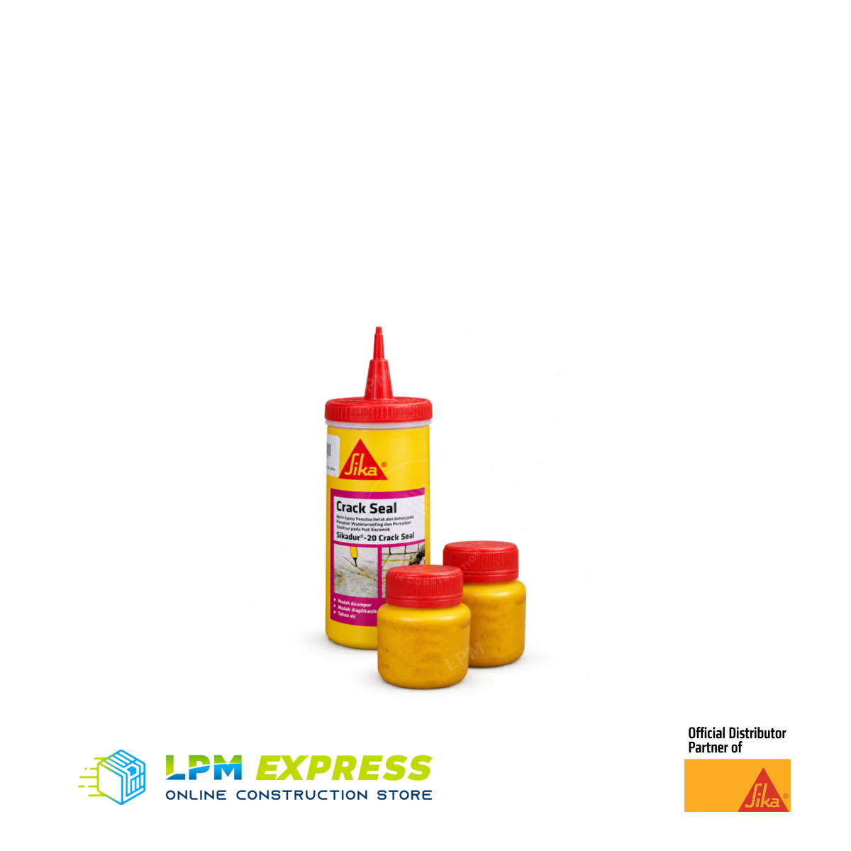 Sikadur-20 Crack Seal 160 mL — two-component crack sealer