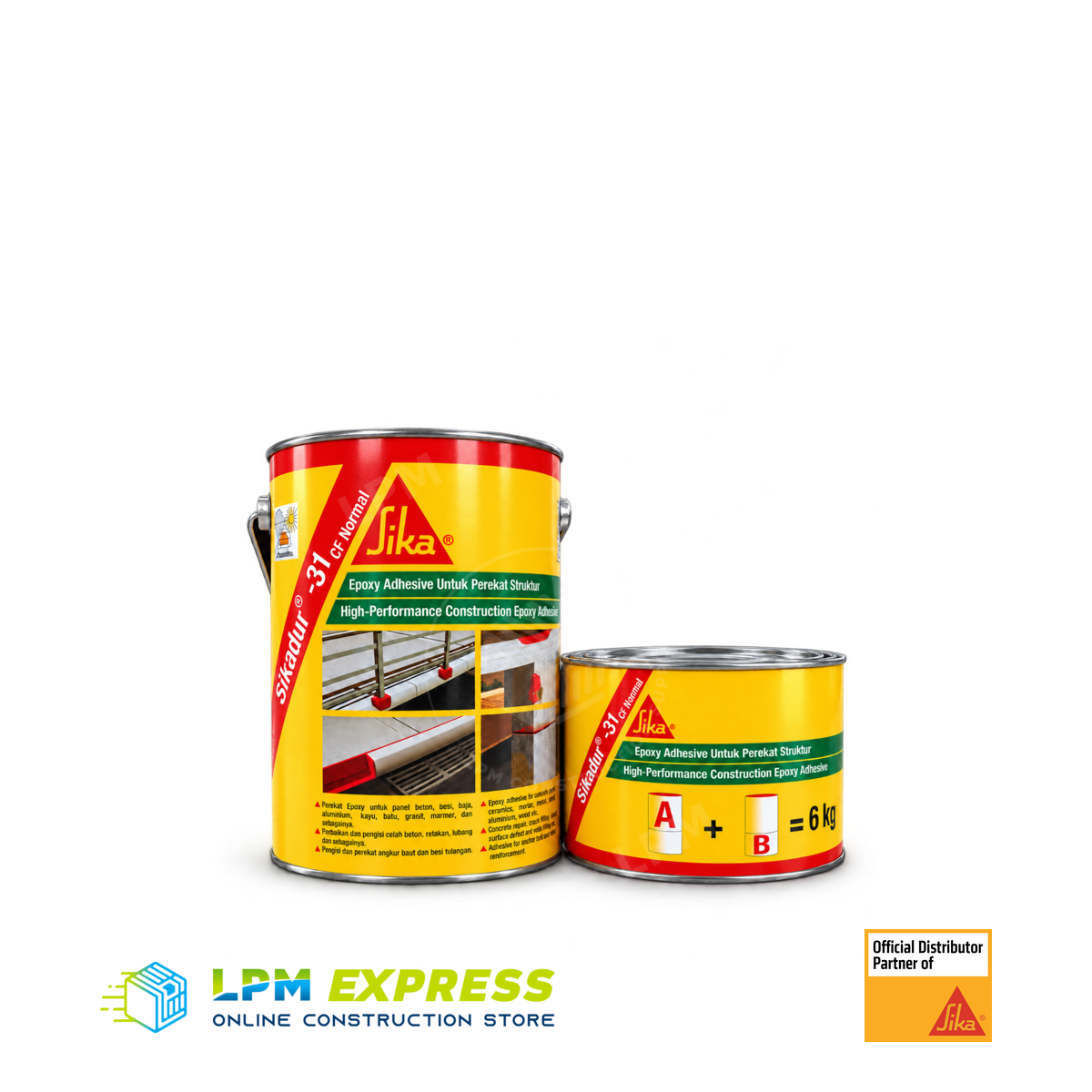 Sikadur-31 CF Normal two-component epoxy adhesive set