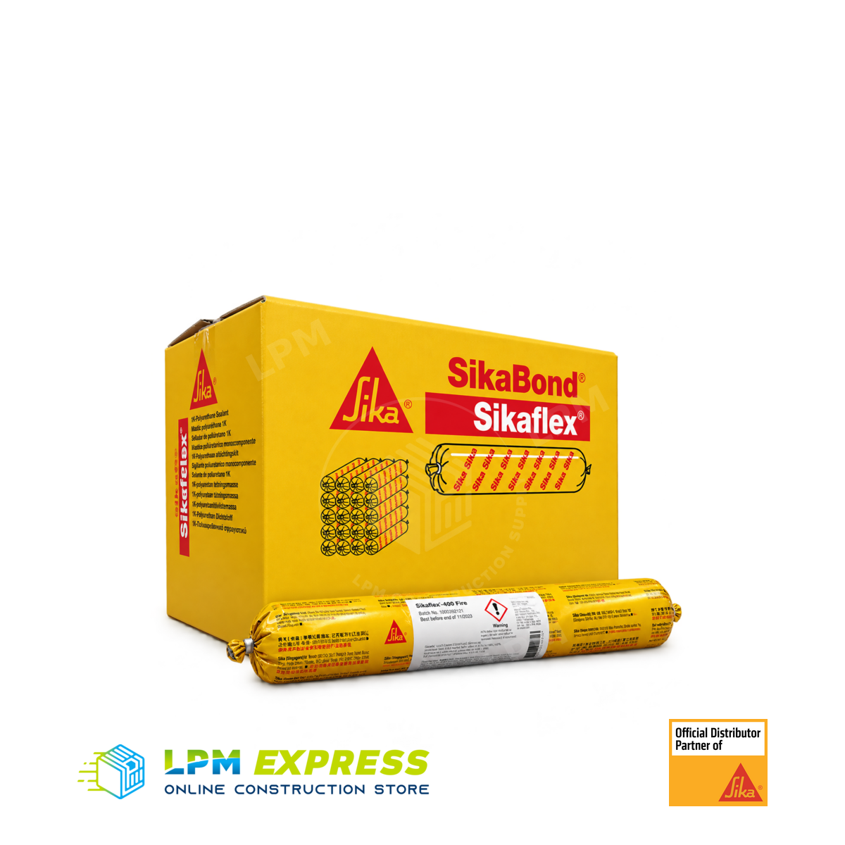 Sikaflex 400 Fire Sealant 600mL — sealant carton