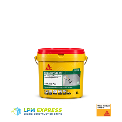 Sikalastic 530 waterproofing membrane in a smaller pail