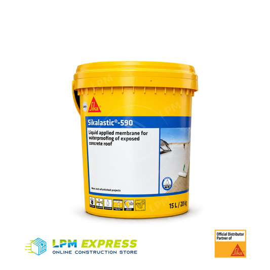 Sikalastic-590 Roof Waterproofing 20 kg — roof membrane pail