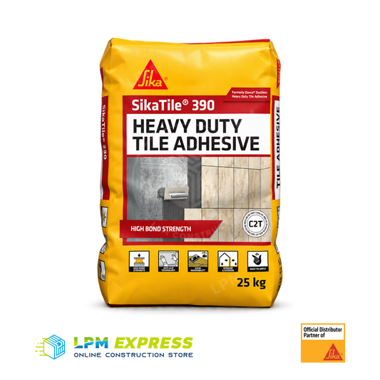 SikaTile-390 tile adhesive bag