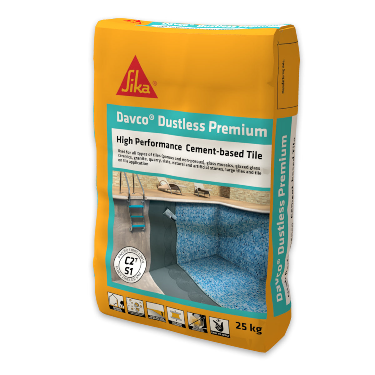 Davco Dustless PREMIUM Tile Adhesive 西卡