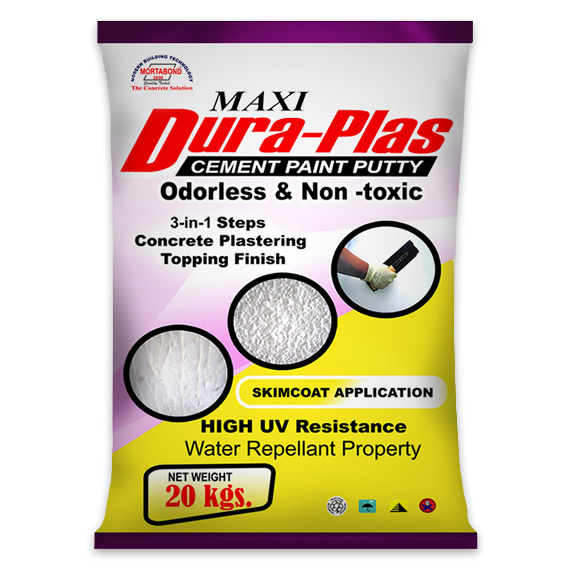 Duraplas Maxi Cement Paint Putty LPM Express LPM Construction Supply